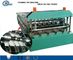 Color Coated Trapezoidal Metal Roofing Roll Forming Machine With Chain Trasmission
